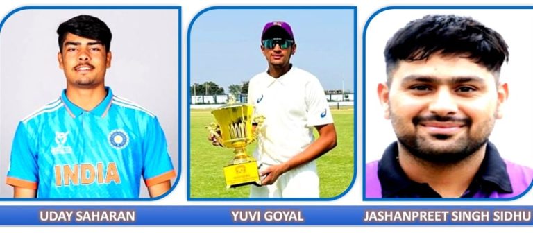 DAV College Bathinda ਦਾ ਉਦੈ ਪ੍ਰਤਾਪ ਸਹਾਰਨ ਪੰਜਾਬ ਰਣਜੀ ਟਰਾਫ਼ੀ ਲਈ ਕਪਤਾਨ ਨਿਯੁਕਤ