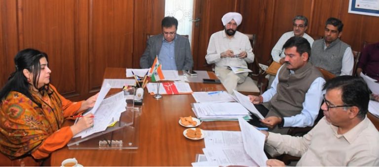 ਡ੍ਰੇਨਾਂ ਦੀ ਮੁਰੰਮਤ ਕੰਮ ਸਮੇਂ ‘ਤੇ ਤੇ ਗੁਣਵੱਤਾਪੂਰਣ ਢੰਗ ਨਾਲ ਪੂਰੇ ਕੀਤੇ ਜਾਣਗੇ :ਮੰਤਰੀ ਸ਼ਰੂਤੀ ਚੌਧਰੀ