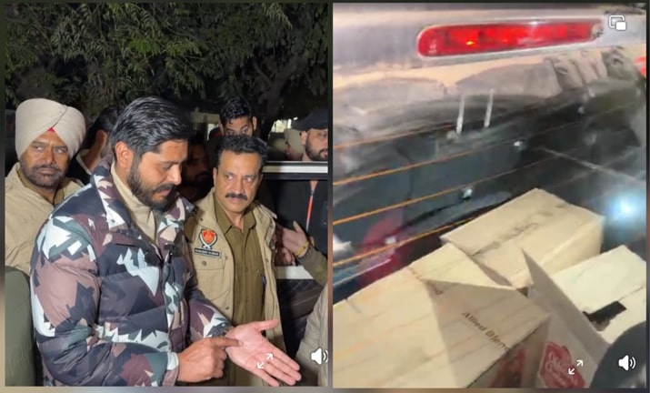 AAP MLA ਨੇ ਸ਼ਰਾਬ ਤੇ ਸੂਟਾਂ ਨਾਲ ਭਰੀ ਗੱਡੀ ਕੀਤੀ ਬਰਾਮਦ; ਕਾਂਗਰਸ ‘ਤੇ ਲਗਾਇਆ ਦੋਸ਼