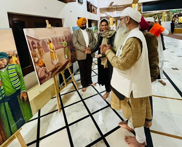ਗੁਰੂ ਤੇਗ ਬਹਾਦਰ ਸਾਹਿਬ ਜੀ ਦੀ ਲਾਸਾਨੀ ਸ਼ਹਾਦਤ ਨੂੰ ਸਮਰਪਿਤ ਚਿਤਰ ਪ੍ਰਦਰਸ਼ਨੀ ਸਮਾਪਤ