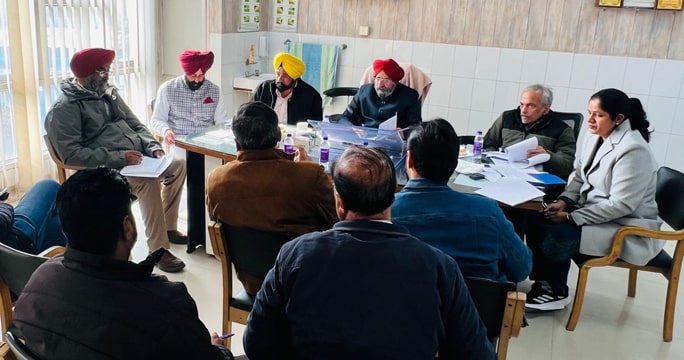 ਵਿਧਾਇਕ ਜਗਰੂਪ ਸਿੰਘ ਗਿੱਲ ਦੀ ਅਗਵਾਈ ਹੇਠ ਰੋਗੀ ਕਲਿਆਣ ਸੰਮਤੀ ਦੀ ਹੋਈ ਮੀਟਿੰਗ