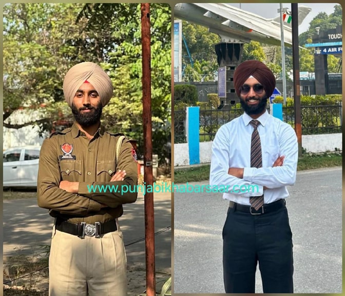 ਮਾਣ ਵਾਲੀ ਗੱਲ; ਪੰਜਾਬ ਪੁਲਿਸ ਦਾ ਕਾਂਸਟੇਬਲ ਗੁਰਸਿਮਰਨ ਬੈਂਸ ਬਣਿਆ ਹਵਾਈ ਫੌਜ ਦਾ ਅਧਿਕਾਰੀ