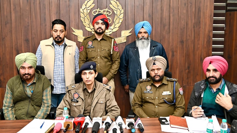 Bathinda police ਵੱਲੋਂ ਡੇਢ ਕਿਲੋ ਚਿੱਟੇ ਸਮੇਤ ਦੋ ਤਸ਼ਕਰ ਕਾਬੂ