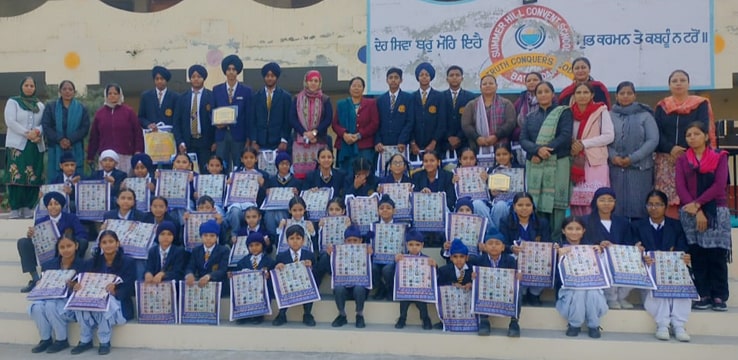 Summer Hill Convent School Bathinda ਨੇ ਸਵੈ-ਚਾਲਿਤ ਵਿਗਿਆਨ ਪ੍ਰੋਜੈਕਟ ਵਿੱਚ ਆਪਣੇ ਹੁਨਰ ਦਾ ਕੀਤਾ ਪ੍ਰਦਰਸ਼ਨ