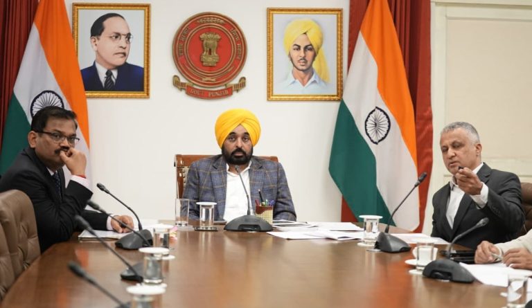 ਮੁੱਖ ਮੰਤਰੀ ਭਗਵੰਤ ਸਿੰਘ ਮਾਨ ਵੱਲੋਂ ਅਧਿਕਾਰੀਆਂ ਨੂੰ 1,350 ਕਰੋੜ ਰੁਪਏ ਦੀ ਲਾਗਤ ਨਾਲ ਪੰਜਾਬ ਭਰ ਵਿੱਚ 3,100 ਸਟੇਡੀਅਮਾਂ ਦਾ ਕੰਮ ਜੂਨ 2026 ਤੱਕ ਮੁਕੰਮਲ ਕਰਨ ਦੇ ਨਿਰਦੇਸ਼