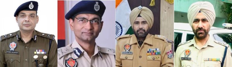 Punjab Police ਦੇ 2 IPS ਅਤੇ 2 PPS ਅਧਿਕਾਰੀਆਂ ਦੇ ਹੋਏ ਤਬਾਦਲੇ