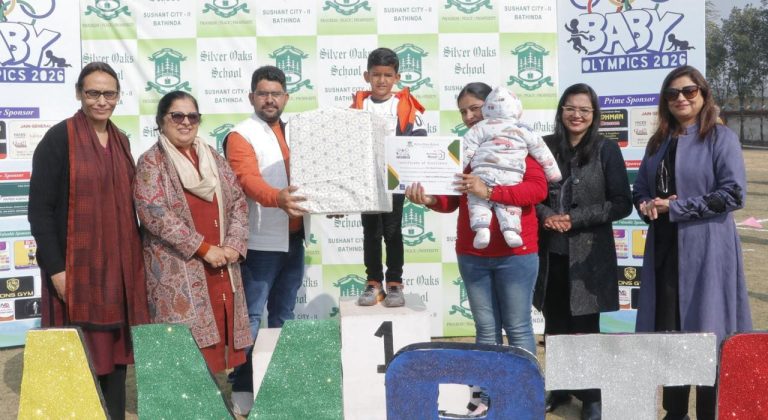 Silver Oaks School Sushant City II Bathinda ਵਿਖੇ ‘ਬੇਬੀ ਓਲੰਪਿਕ-ਪਰਿਵਾਰਿਕ ਖੇਡ ਪ੍ਰਤੀਯੋਗਿਤਾ ’ ਦਾ ਸ਼ਾਨਦਾਰ ਆਯੋਜਨ