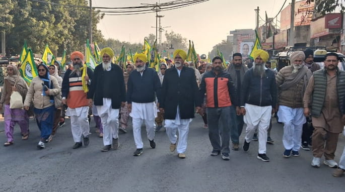 ਕਿਸਾਨ ਆਗੂਆਂ ਦੀ ਰਿਹਾਈ ਲਈ ਭਾਰਤੀ ਕਿਸਾਨ ਯੂਨੀਅਨ ਉਗਰਾਹਾਂ ਨੇ ਬਠਿੰਡਾ ‘ਚ ਸ਼ੁਰੂ ਕੀਤਾ ਮੋਰਚਾ
