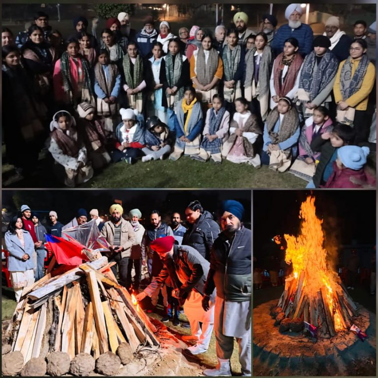 Bathinda ਦੀ ਸੁਸ਼ਾਂਤ ਸਿਟੀ-2 ਵਿਖੇ ਮਨਾਈ ਧੀਆਂ ਦੀ ਲੋਹੜੀ