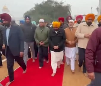 ਸ਼੍ਰੀ ਅਕਾਲ ਤਖ਼ਤ ਸਾਹਿਬ ਦੇ ਸਕੱਤਰੇਤ ਵਿਖੇ ਪੁੱਜੇ ਮੁੱਖ ਮੰਤਰੀ ਭਗਵੰਤ ਸਿੰਘ ਮਾਨ