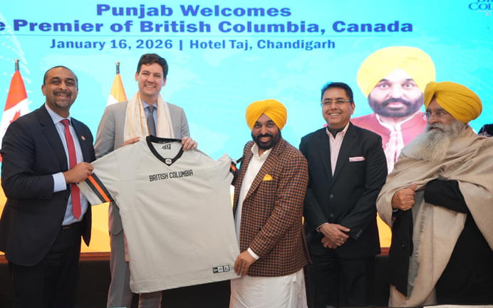 CM Bhagwant Singh Mann ਵੱਲੋਂ ਬ੍ਰਿਟਿਸ਼ ਕੋਲੰਬੀਆ ਨਾਲ ਵਪਾਰਕ ਰਿਸ਼ਤਿਆਂ ਨੂੰ ਹੋਰ ਮਜ਼ਬੂਤ ਕਰਨ ਦੀ ਵਕਾਲਤ