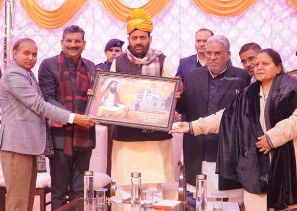 ਸੰਤ ਮਹਾਂਪੁਰਖਾਂ ਦੀ ਸਿੱਖਿਆਵਾਂ ਨਾਲ ਸਮਾਜਿਕ ਭਾਈਚਾਰੇ ਨੂੰ ਮਜਬੂਤ ਕਰ ਰਹੀ ਹੈ ਹਰਿਆਣਾ ਸਰਕਾਰ : ਨਾਇਬ ਸੈਣੀ