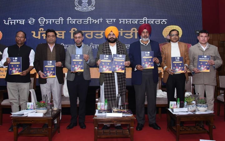 ਕਿਰਤ ਮੰਤਰੀ ਸੌਂਦ ਵੱਲੋਂ ਪੰਜਾਬ ਬਿਲਡਿੰਗ ਐਂਡ ਅਦਰ ਕੰਸਟਰਕਸ਼ਨ ਵਰਕਰਜ਼ ਵੈਲਫੇਅਰ ਬੋਰਡ ਦੀਆਂ ਸਕੀਮਾਂ ਅਤੇ ਪ੍ਰਕਿਰਿਆਵਾਂ ਬਾਰੇ ਹੈਂਡਬੁੱਕ ਜਾਰੀ