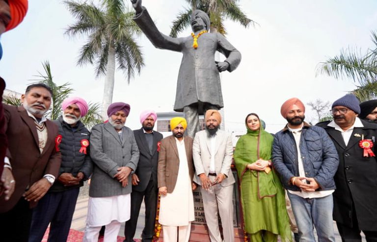 ਲਾਲਾ ਲਾਜਪਤ ਰਾਏ ਦੇ ਜਨਮ ਸਥਾਨ ਢੁੱਡੀਕੇ ਨੂੰ ਮਾਡਲ ਪਿੰਡ ਵਜੋਂ ਵਿਕਸਤ ਕੀਤਾ ਜਾਵੇਗਾ: ਮੁੱਖ ਮੰਤਰੀ ਭਗਵੰਤ ਸਿੰਘ ਮਾਨ