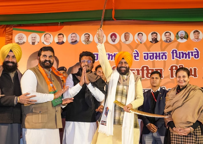ਪ੍ਰਧਾਨ ਮੰਤਰੀ ਨਰੇਂਦਰ ਮੋਦੀ ਦੀ ਅਗਵਾਈ ਵਿੱਚ ਸਰਕਾਰ ਬਣਨ ‘ਤੇ ਭਾਜਪਾ ਬਣਾਏਗੀ ਪੰਜਾਬ ਨੂੰ ਦੇਸ਼ ਦਾ ਨੰਬਰ 1 ਸੂਬਾ:ਨਾਇਬ ਸਿੰਘ ਸੈਣੀ