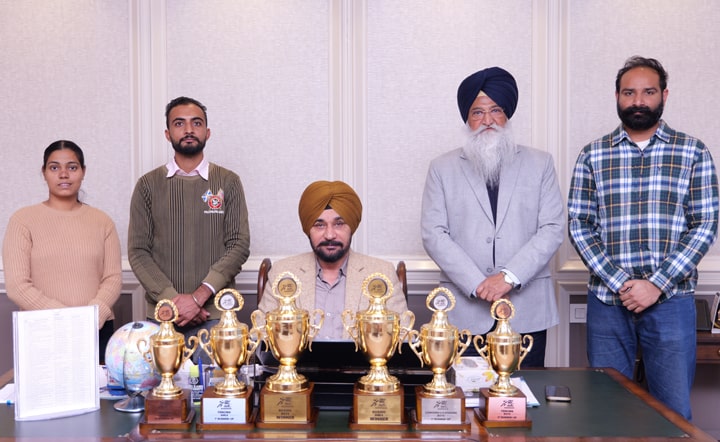 ਗੁਰੂ ਕਾਸ਼ੀ ਯੂਨੀਵਰਸਿਟੀ ਖੇਲੋ ਇੰਡੀਆ ਯੂਨੀਵਰਸਿਟੀ ਖੇਡਾਂ ਵਿੱਚ ਮੋਹਰੀ,5ਵਾਂ ਸਥਾਨ ਹਾਸਿਲ ਕਰਕੇ ਨਵਾਂ ਮੀਲ ਪੱਥਰ ਸਥਾਪਿਤ
