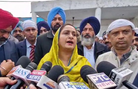 ਪੰਜਾਬ ਵਿਚ ਕਾਨੂੰਨ ਵਿਵਸਥਾ ਹੋਈ ਢਹਿ ਢੇਰੀ, ਸੂਬੇ ਵਿਚ ਗੈਗਸਟਰਾਂ ਦਾ ਰਾਜ਼: ਹਰਸਿਮਰਤ ਕੌਰ ਬਾਦਲ