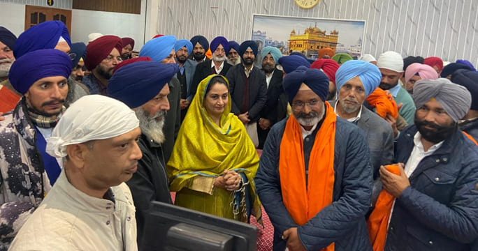 ਸ਼੍ਰੋਮਣੀ ਅਕਾਲੀ ਦਲ ਵੱਲੋਂ ਪਾਰਟੀ ਦੀ ਚੜ੍ਹਦੀ ਕਲਾ ਦੀ ਅਰਦਾਸ, ਨਵੇਂ ਚੁਣੇ ਜਿਲ੍ਹਾ ਪ੍ਰੀਸ਼ਦ ਤੇ ਬਲਾਕ ਸੰਮਤੀ ਮੈਂਬਰਾਂ ਦਾ ਕੀਤਾ ਸਨਮਾਨ