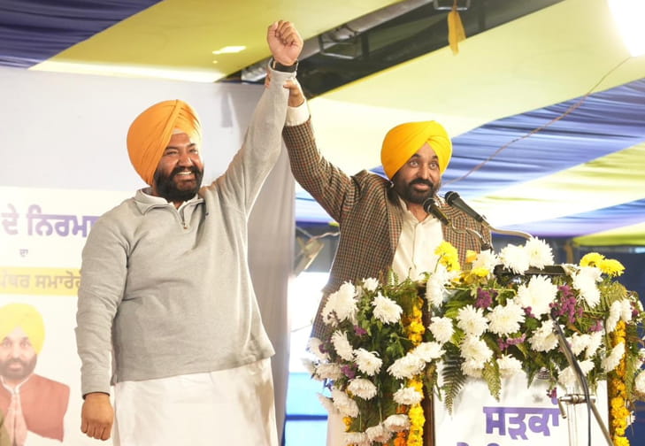 SGPC ਪ੍ਰਧਾਨ ਗੁਰੂ ਗੋਬਿੰਦ ਸਿੰਘ ਜੀ ਦੇ ਸਿਪਾਹੀ ਹੁੰਦੇ ਤਾਂ ਮੈਨੂੰ ਬੇਹੱਦ ਖੁਸ਼ੀ ਹੁੰਦੀ, ਪਰ ਉਹ ਸੁਖਬੀਰ ਬਾਦਲ ਦੇ ਸਿਪਾਹੀ ਹਨ: ਭਗਵੰਤ ਸਿੰਘ ਮਾਨ