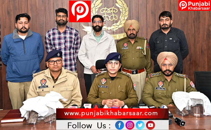 ਇੱਕ ਮਹੀਨਾ ਪਹਿਲਾਂ ਜਵੈਲਰਜ ਦੀ ਦੁਕਾਨ ‘ਤੇ ਚੋਰੀ ਕਰਨ ਵਾਲੇ ਕਾਬੂ, 7 ਕਿੱਲੋ ਚਾਂਦੀ ਬਰਾਮਦ