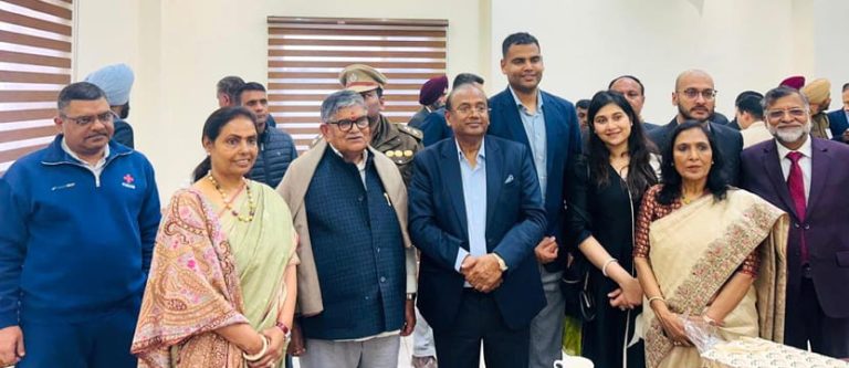 ਰਾਜਪਾਲ ਗੁਲਾਬ ਚੰਦ ਕਟਾਰੀਆ ਨੇ ਮਿੱਤਲ ਗਰੁੱਪ ਵੱਲੋਂ ਏਮਜ਼ ਵਿਚ ਤਿਆਰ ਕਰਵਾਈ ਧਰਮਸ਼ਾਲਾ ਦਾ ਕੀਤਾ ਵਿਸ਼ੇਸ਼ ਦੌਰਾ
