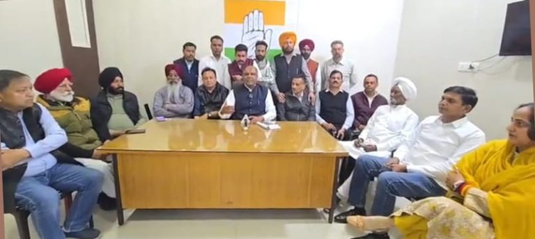 ਅਮਨ ਕਾਨੂੰਨ ਦੀ ਸਥਿਤੀ ਨੂੰ ਲੈ ਕੇ ਕਾਂਗਰਸ ਵੱਲੋਂ 17 ਫਰਵਰੀ ਨੂੰ ਬਠਿੰਡਾ ਵਿੱਚ ਕੀਤਾ ਜਾਵੇਗਾ “ਪੈਦਲ ਰੋਸ਼ ਮਾਰਚ”