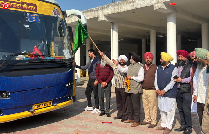 ਵਿਧਾਇਕ ਕੁਲਵੰਤ ਸਿੰਘ ਵੱਲੋਂ ਮੁੱਖ ਮੰਤਰੀ ਤੀਰਥ ਬੱਸ ਯੋਜਨਾ ਦੇ ਤਹਿਤ ਮੋਹਾਲੀ ਤੋਂ 5ਵੀਂ ਬੱਸ ਰਵਾਨਾ