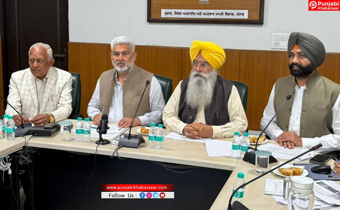 ਮੰਤਰੀ ਸਮੂਹ ਨੇ ਆਉਣ ਵਾਲੇ ਕਣਕ ਖ਼ਰੀਦ ਸੀਜ਼ਨ ਦੇ ਪ੍ਰਬੰਧਾਂ ਦਾ ਲਿਆ ਜਾਇਜ਼ਾ