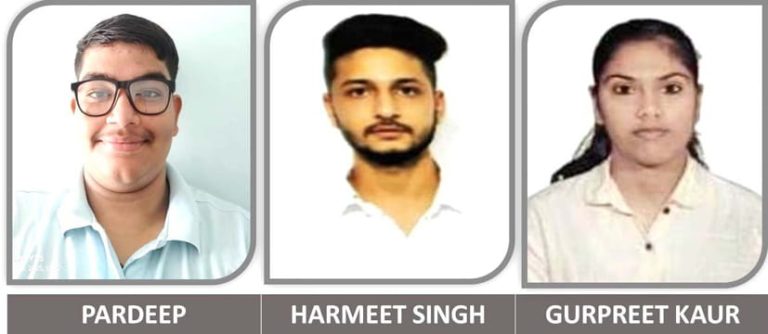 DAV College Bathinda ਦੇ ਬੀਸੀਏ ਸਮੈਸਟਰ ਚੌਥਾ ਦੇ ਵਿਦਿਆਰਥੀਆਂ ਨੇ ਯੂਨੀਵਰਸਿਟੀ ਪ੍ਰੀਖਿਆਵਾਂ ਵਿੱਚ ਸ਼ਾਨਦਾਰ ਪ੍ਰਦਰਸ਼ਨ ਕੀਤਾ