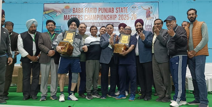 Bathinda ਦੇ ਨਾਮੀਂ Doctor ਨੇ ਸਾਥੀ ਨਾਲ ਮਿਲਕੇ ਜਿੱਤੀ ਸਟੇਟ ਪੱਧਰੀ ਬੈਡਮਿੰਟਨ ਚੈਂਪੀਅਨਸ਼ਿਪ