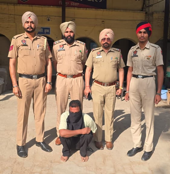 ਬੱਧਨੀ ਕਲਾਂ ਪੁਲਿਸ ਵੱਲੋ ਲੁੱਟ/ਖੋਹ ਦੀ ਝੂਠੀ ਕਹਾਣੀ ਰਚਣ ਵਾਲਾ ਦੋਸ਼ੀ ਕਾਬੂ