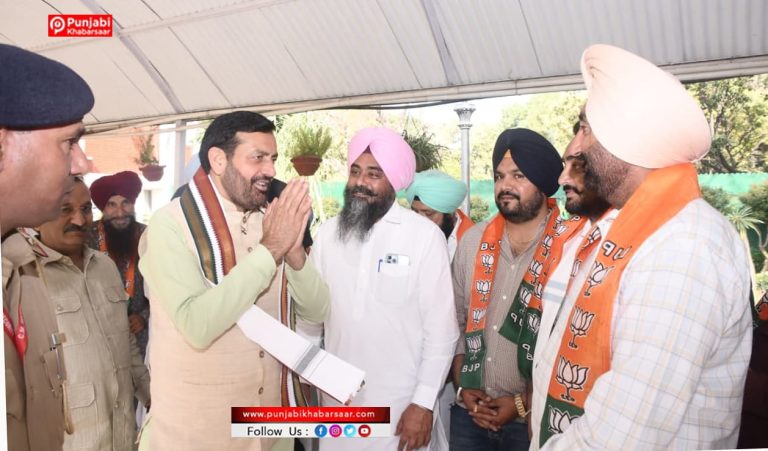 ਚਰਨਜੀਤ ਬਰਾੜ ਦੀ ਅਗਵਾਈ ਵਿੱਚ ਕਈ ਲੀਡਰ ਭਾਜਪਾ ਚ ਸ਼ਾਮਲ ਹੋਣ ਨਾਲ ਰਾਜਪੁੱਰਾ ਮਿਲੀ ਮਜਬੂਤੀ: ਨਾਇਬ ਸਿੰਘ ਸੈਣੀ
