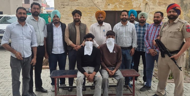 ਪੰਜਾਬ ਵਿੱਚ ਸੰਭਾਵੀ ਅੱਤਵਾਦੀ ਹਮਲਾ ਟਲ਼ਿਆ ; ਦੋ ਗ੍ਰਨੇਡਾਂ ਸਮੇਤ ਦੋ ਵਿਅਕਤੀ ਗ੍ਰਿਫ਼ਤਾਰ