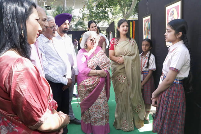 RBDAV Sen Sec Public School Bathinda ਵਿਖੇ ਸਲਾਨਾ ਪੇਂਟਿੰਗ ਪ੍ਰਦਰਸ਼ਨੀ ਦਾ ਆਯੋਜਨ