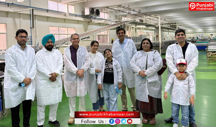 Cabinet Minister Sanjeev Arora ਨੇ ਰਾਜਪੁਰਾ ਵਿੱਚ ਸ੍ਰੀਮਤੀ ਬੈਕਟਰਸ ਫੂਡ ਸਪੈਸ਼ਲਿਟੀਜ਼ ਦੀ ਅਤਿ-ਆਧੁਨਿਕ ਸਹੂਲਤ ਦਾ ਕੀਤਾ ਦੌਰਾ; ਉਦਯੋਗਿਕ ਵਿਕਾਸ ਪ੍ਰਤੀ ਦ੍ਰਿੜ ਵਚਨਬੱਧਤਾ ਪ੍ਰਗਟਾਈ