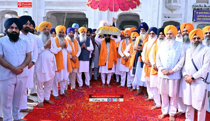 ਸ਼ਹੀਦ ਭਾਈ ਤਾਰਾ ਸਿੰਘ ਵਾਂ ਦੀ 300 ਸਾਲਾ ਸ਼ਹੀਦੀ ਸ਼ਤਾਬਦੀ ਨੂੰ ਸਮਰਪਿਤ ਸ੍ਰੀ ਅਕਾਲ ਤਖ਼ਤ ਸਾਹਿਬ ਤੋਂ ਆਰੰਭ ਹੋਇਆ ਖਾਲਸਾ ਮਾਰਚ