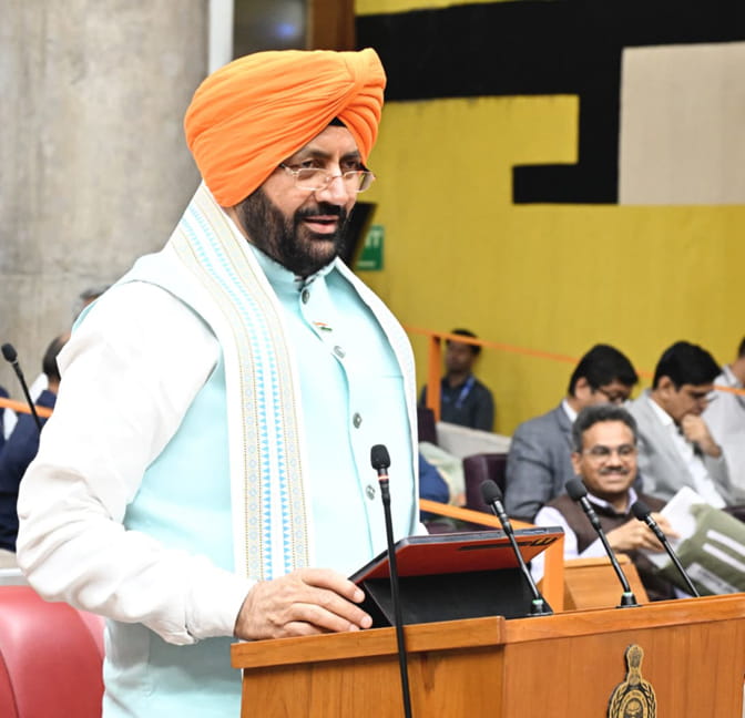 ਮੁੱਖ ਮੰਤਰੀ ਨਾਇਬ ਸਿੰਘ ਸੈਣੀ ਨੇ ਬਤੌਰ ਵਿੱਤ ਮੰਤਰੀ ਵਜੋਂ ਪੇਸ਼ ਕੀਤਾ ਬਜਟ
