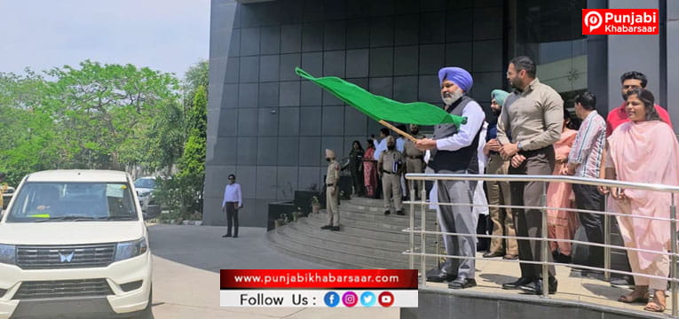 Minister Harpal Singh Cheema ਨੇ ਰਿਕਾਰਡ ਮਾਲੀਆ ਵਾਧੇ ਦਰਮਿਆਨ ਆਬਕਾਰੀ ਅਤੇ ਕਰ ਵਿਭਾਗ ਦੀ ਇਨਫੋਰਸਮੈਂਟ ਨੂੰ ਹੁਲਾਰਾ ਦੇਣ ਲਈ 25 ਨਵੇਂ ਵਾਹਨਾਂ ਨੂੰ ਹਰੀ ਝੰਡੀ ਦੇ ਕੇ ਕੀਤਾ ਰਵਾਨਾ
