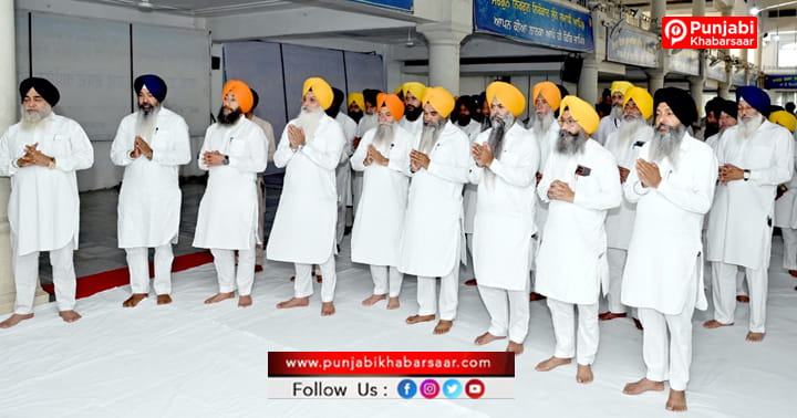 ਸ੍ਰੀ ਗੁਰੂ ਅੰਗਦ ਦੇਵ ਜੀ ਦੇ ਪ੍ਰਕਾਸ਼ ਗੁਰਪੁਰਬ ਸਬੰਧੀ ਗੁਰਦੁਆਰਾ ਸ੍ਰੀ ਮੰਜੀ ਸਾਹਿਬ ਵਿਖੇ ਸ੍ਰੀ ਅਖੰਡ ਪਾਠ ਸਾਹਿਬ ਦੇ ਪਾਏ ਭੋਗ