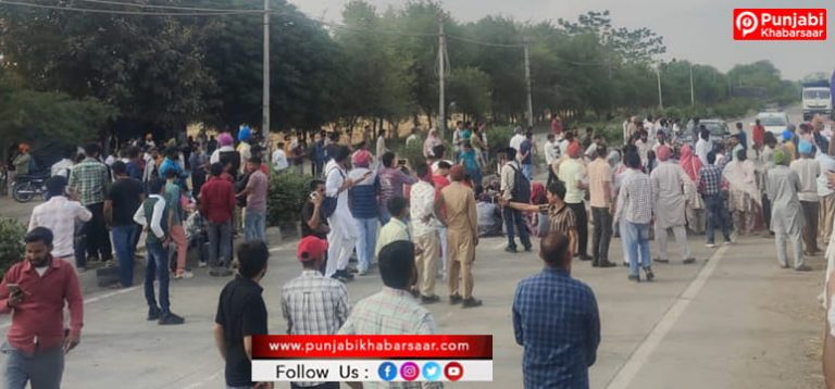 ਬਠਿੰਡਾ ਦੇ ਜੀਦਾ ਸਥਿਤ ਸਪੋਰਟਕਿੰਗ ਫੈਕਟਰੀ ਵਿਰੁਧ ਮਜ਼ਦੂਰਾਂ ਦਾ ਰੋਸ ਪ੍ਰਦਰਸ਼ਨ, ਕੌਮੀ ਮਾਰਗ ਕੀਤਾ ਜਾਮ