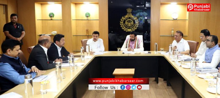 CM Nayab Singh Saini की अध्यक्षता में उद्योगपतियों के साथ उच्च स्तरीय बैठक