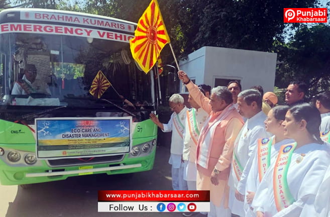 नशा मुक्त अभियान की रथ यात्रा को विकास एवं पंचायत मंत्री कृष्ण लाल पंवार ने झण्ड़ी दिखाकर किया रवाना