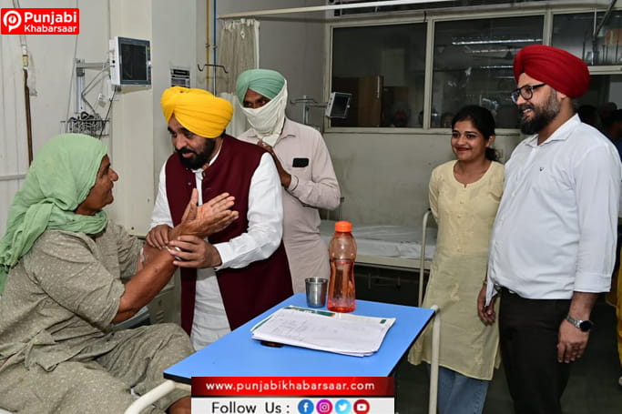CM Bhagwant Singh Mann ਵੱਲੋਂ ਬਠਿੰਡਾ ਦੇ ਐਡਵਾਂਸਡ ਕੈਂਸਰ ਇੰਸਟੀਚਿਊਟ ਦਾ ਅਚਨਚੇਤ ਦੌਰਾ, ਸਹੂਲਤਾਂ ਅਤੇ ਮਰੀਜ਼ਾਂ ਦੀ ਦੇਖਭਾਲ ਦਾ ਜਾਇਜ਼ਾ ਲਿਆ