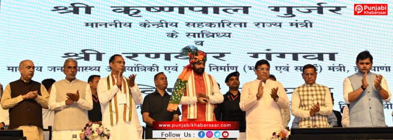 विकसित फरीदाबाद रैली में मुख्यमंत्री की बड़ी सौगात, 120 करोड़ रुपये से अधिक के विकास कार्यों का शिलान्यास