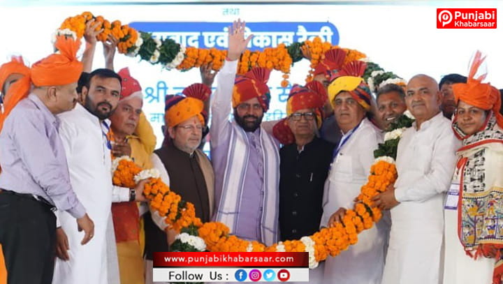 किसानों को खरीद के नाम पर गुमराह कर रहा विपक्ष:नायब सिंह सैनी