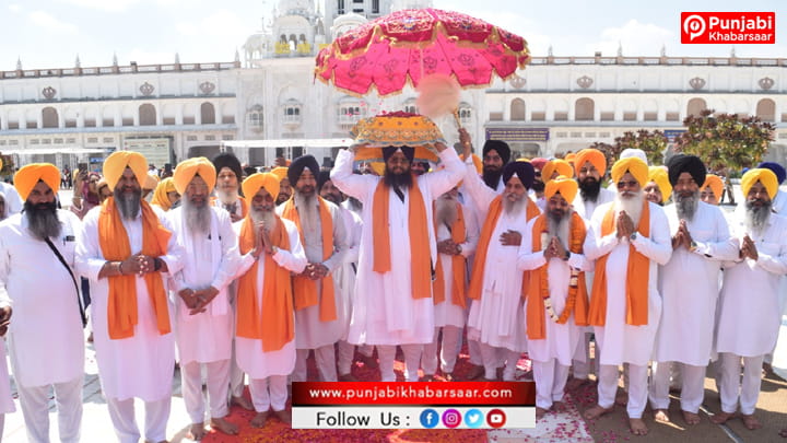 ਸ੍ਰੀ ਗੁਰੂ ਤੇਗ ਬਹਾਦਰ ਸਾਹਿਬ ਦੇ ਪ੍ਰਕਾਸ਼ ਪੁਰਬ ਮੌਕੇ ਸ੍ਰੀ ਅਕਾਲ ਤਖ਼ਤ ਸਾਹਿਬ ਤੋਂ ਸਜਾਇਆ ਨਗਰ ਕੀਰਤਨ