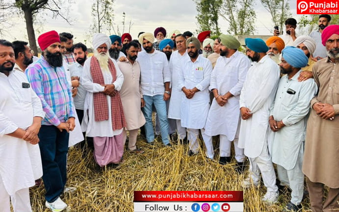 ਕਾਂਗਰਸ ਪ੍ਰਧਾਨ ਅਮਰਿੰਦਰ ਸਿੰਘ ਰਾਜਾ ਵੜਿੰਗ ਵੱਲੋਂ ਬਠਿੰਡਾ ‘ਚ ਗੜੇਮਾਰੀ ਪ੍ਰਭਾਵਿਤ ਖੇਤਰ ਦਾ ਦੌਰਾ