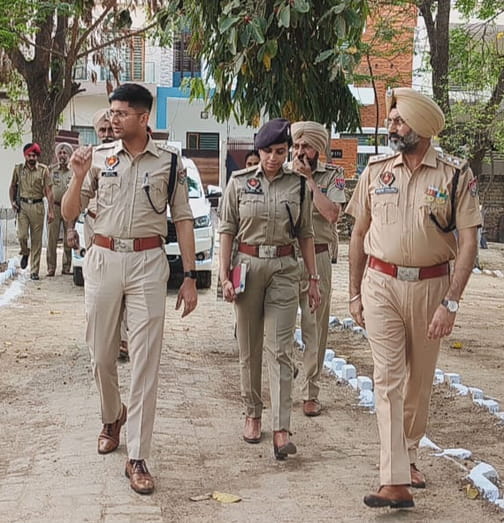 SSP Sri Muktsar Sahib ਵੱਲੋਂ ਥਾਣਾ ਕਿੱਲਿਆਂਵਾਲੀ ਦੀ ਅਚਨਚੇਤ ਚੈਕਿੰਗ