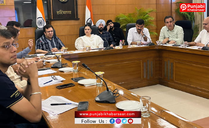 Chandigarh News : बाढ़ नियंत्रण कार्यों को 15 जून तक किया जाए पूरा – श्रुति चौधरी