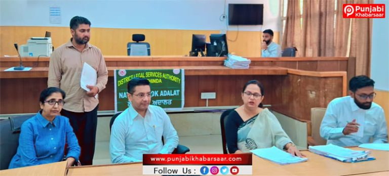 Punjab News : ਪੰਜਾਬ ਭਰ ਵਿੱਚ ਲਗਾਈ ਗਈ ਰਾਸ਼ਟਰੀ ਲੋਕ ਅਦਾਲਤ ; 399 ਲੋਕ ਅਦਾਲਤ ਬੈਂਚਾਂ ਦਾ ਕੀਤਾ ਗਿਆ ਗਠਨ